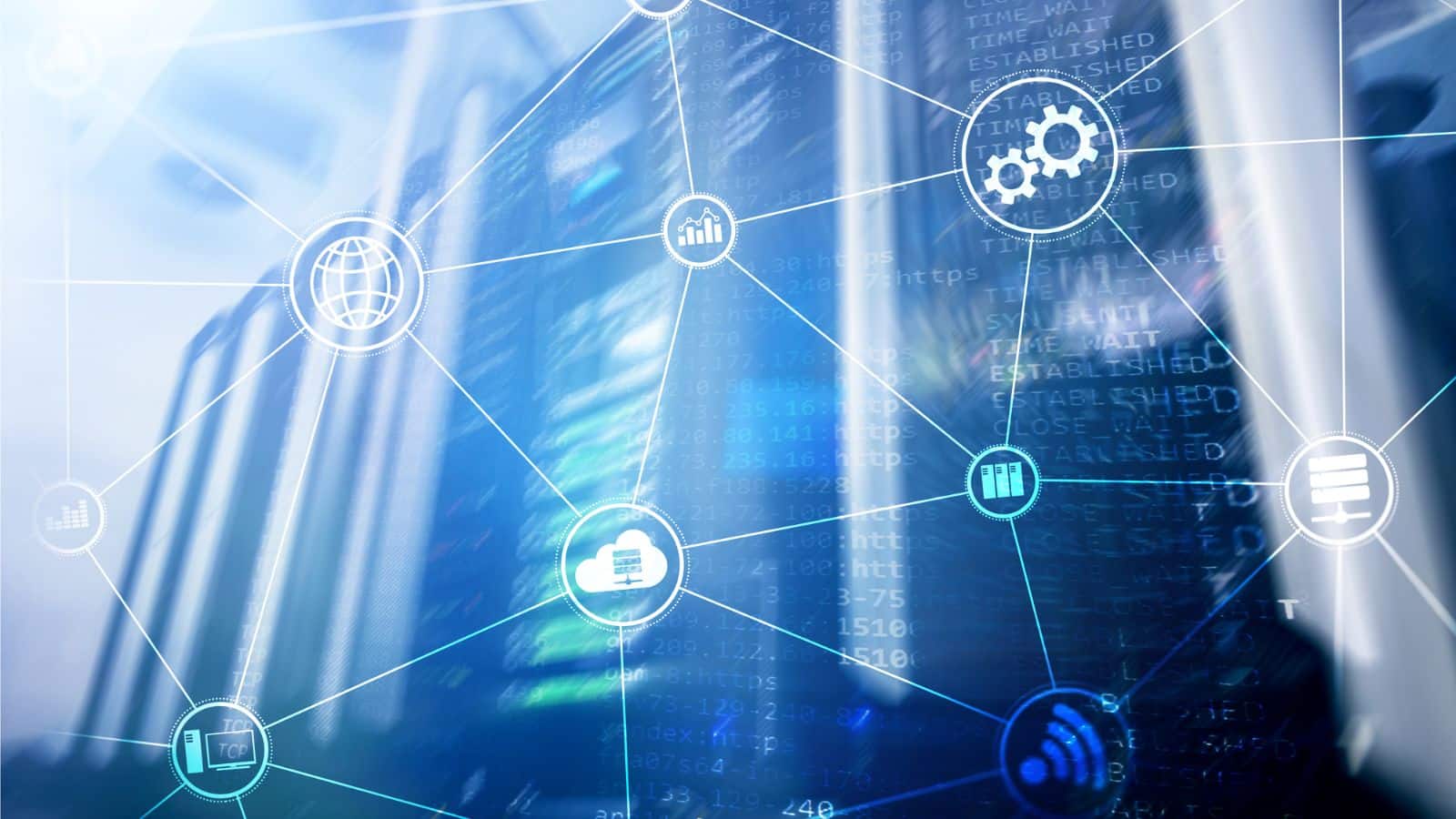 complex trading infrastructure visualisation